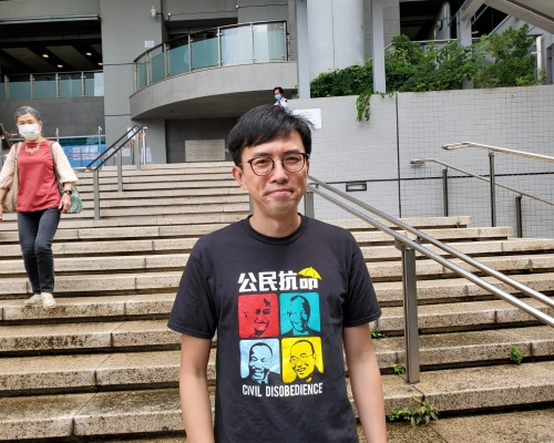 社民連秘書長吳文遠。