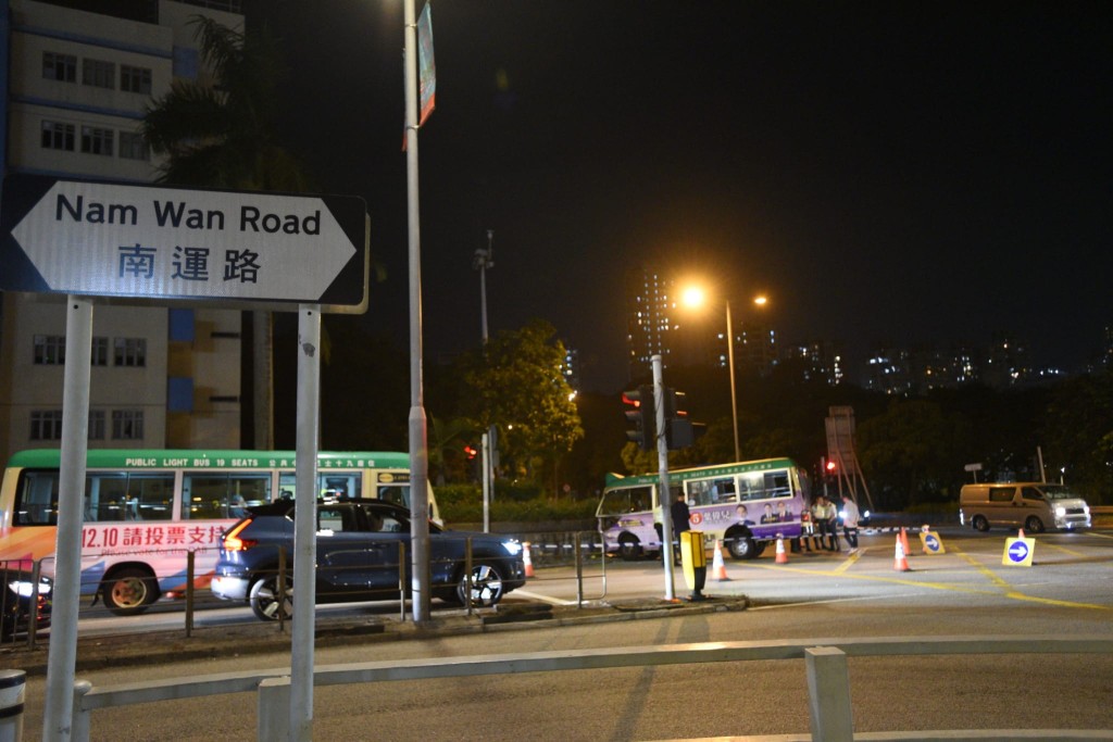 大埔广福道及南运路交界发生夺命交通意外。