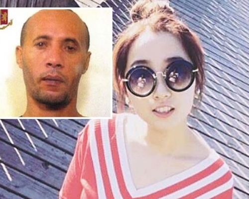 24歲中國女子被摩洛哥裔男子殺死。網圖