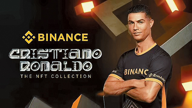 幣安去年11月宣布與C朗合作推出取名「CR7」的NFT系列。