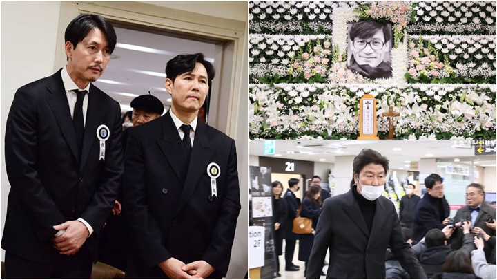 安聖基設靈  鄭雨盛李政宰幫前輩辦喪事 韓影視大咖齊吊唁