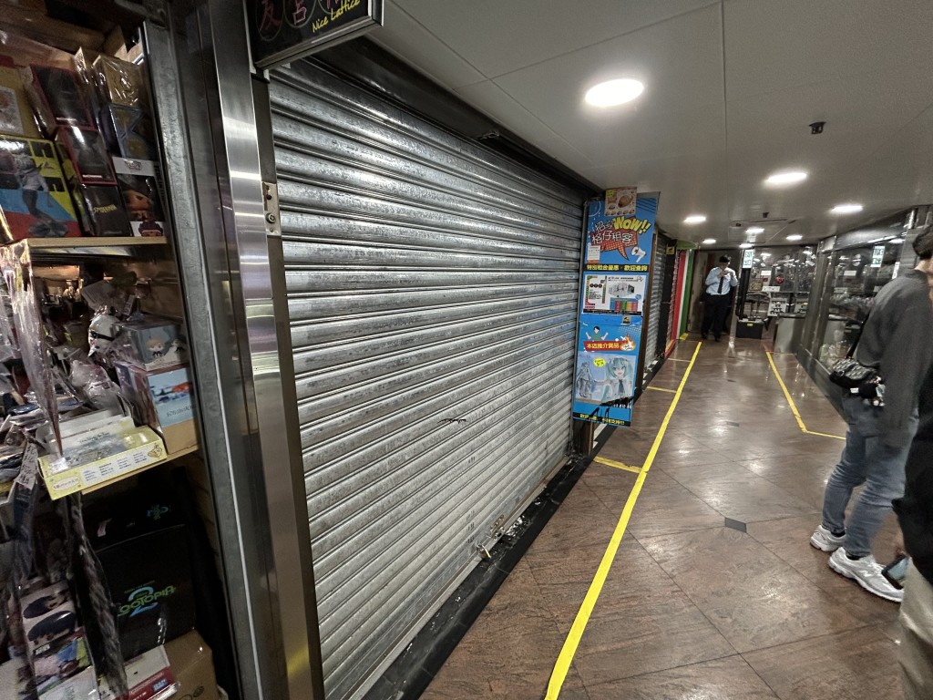 現場為旺角信和中心2樓店舖。曾志恆攝