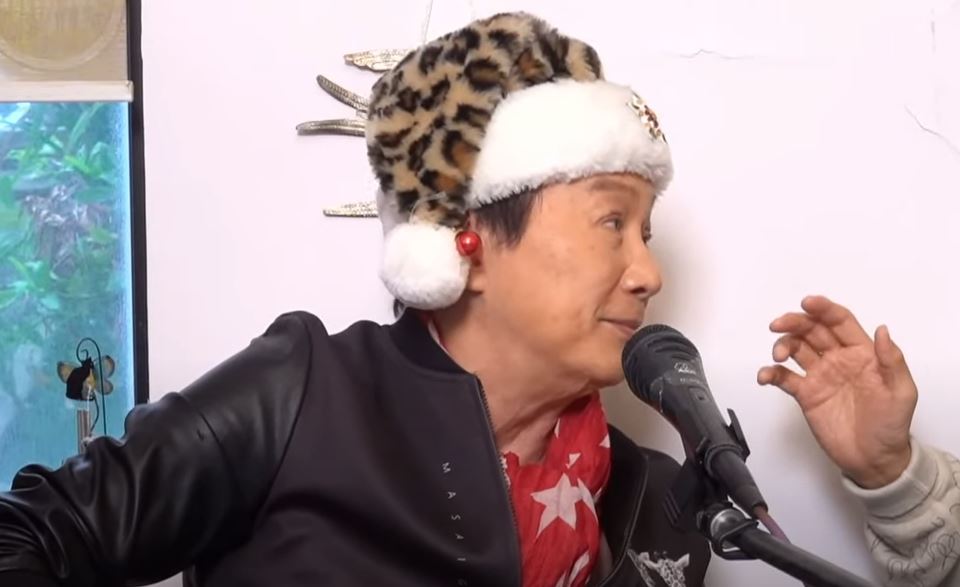 戴上豹纹圣诞帽应节。