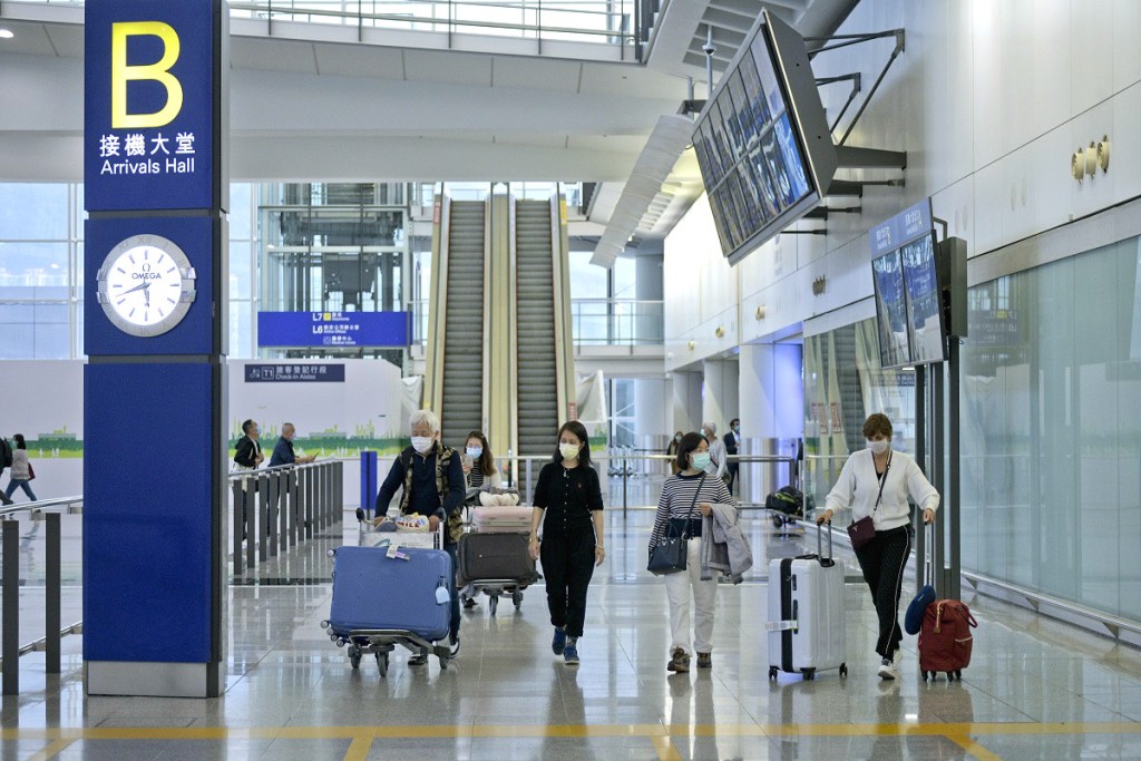 肺炎疫情打擊航空業。資料圖片