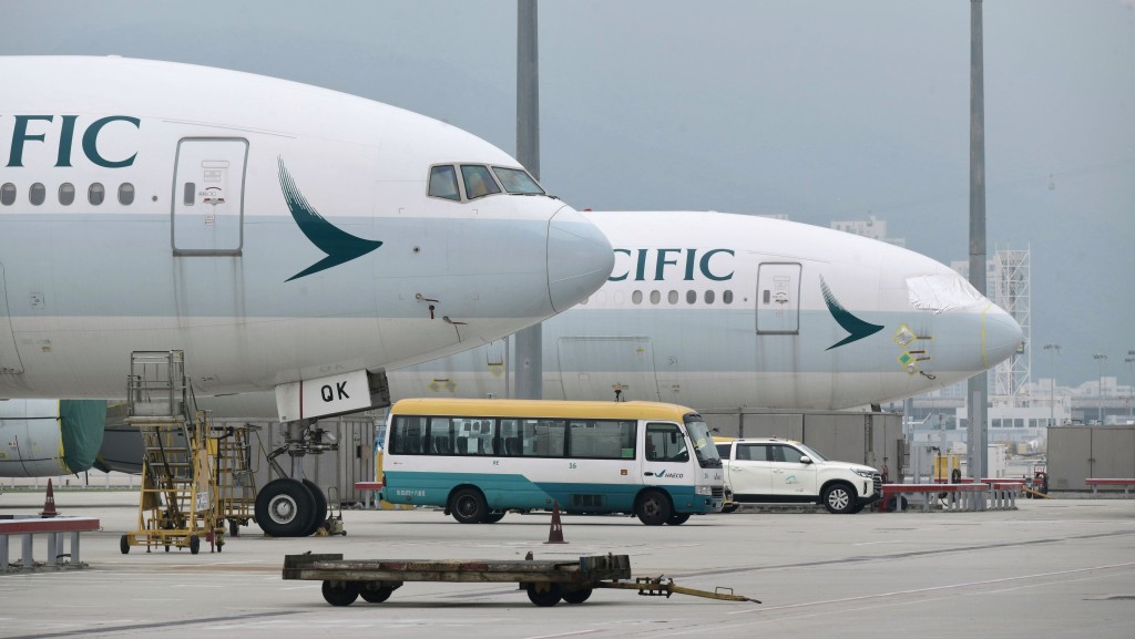 國泰航空。資料圖片