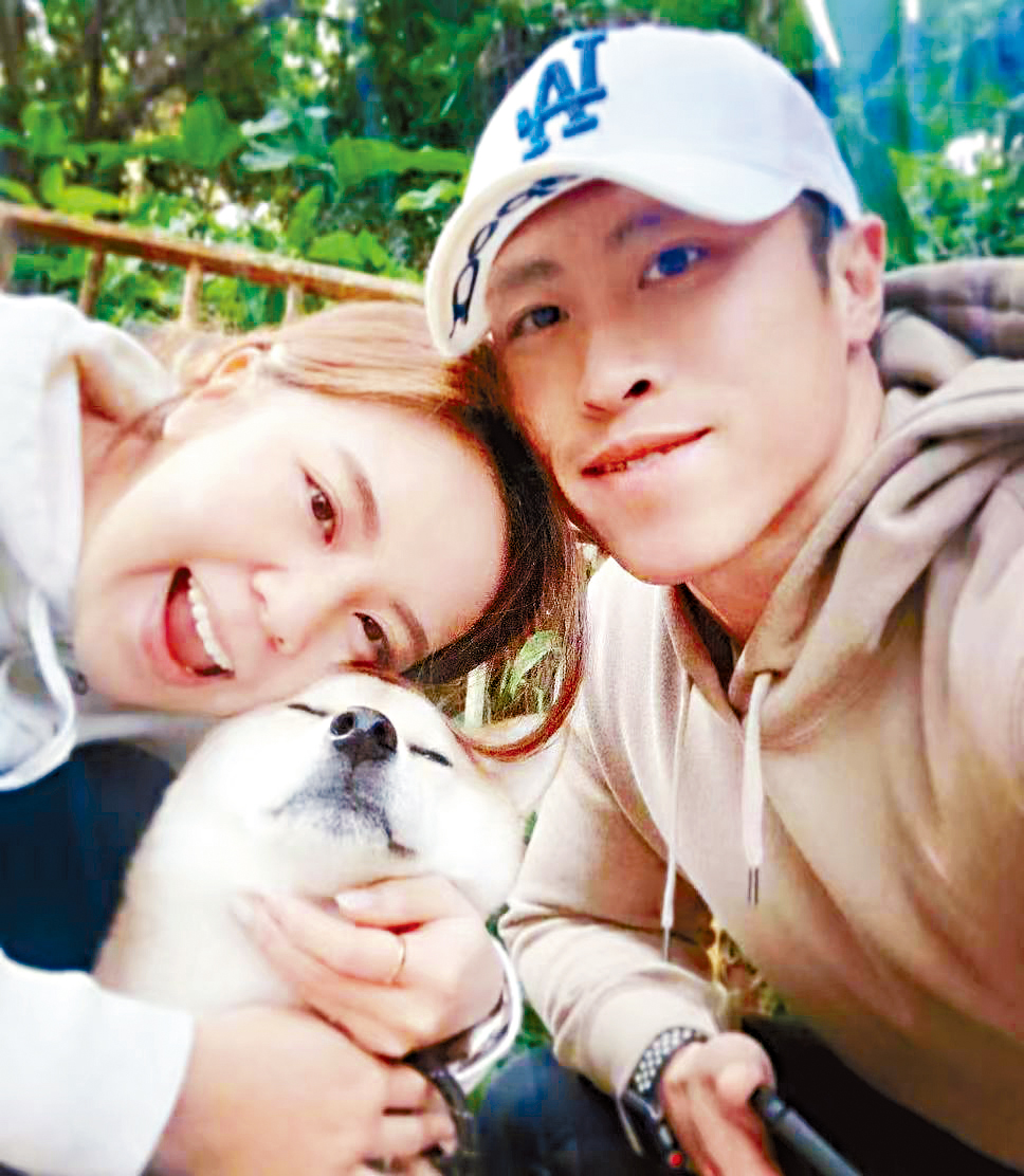 殉職消防英雄何偉豪與未婚妻Kiki之前的甜蜜互動。 殉職消防英雄何偉豪與未婚妻Kiki之前的甜蜜互動。