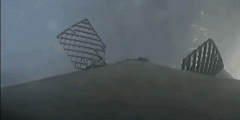 猎鹰9号回收失败坠落大西洋。公司图片