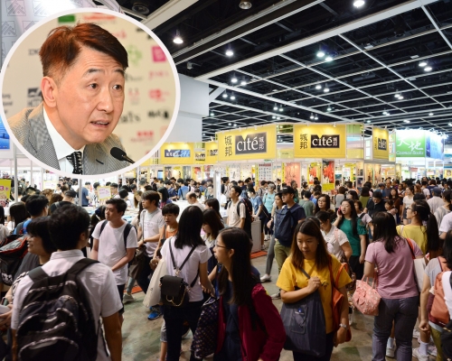 周啟良冀書展如期舉行,指6月中會有決定。 資料圖片