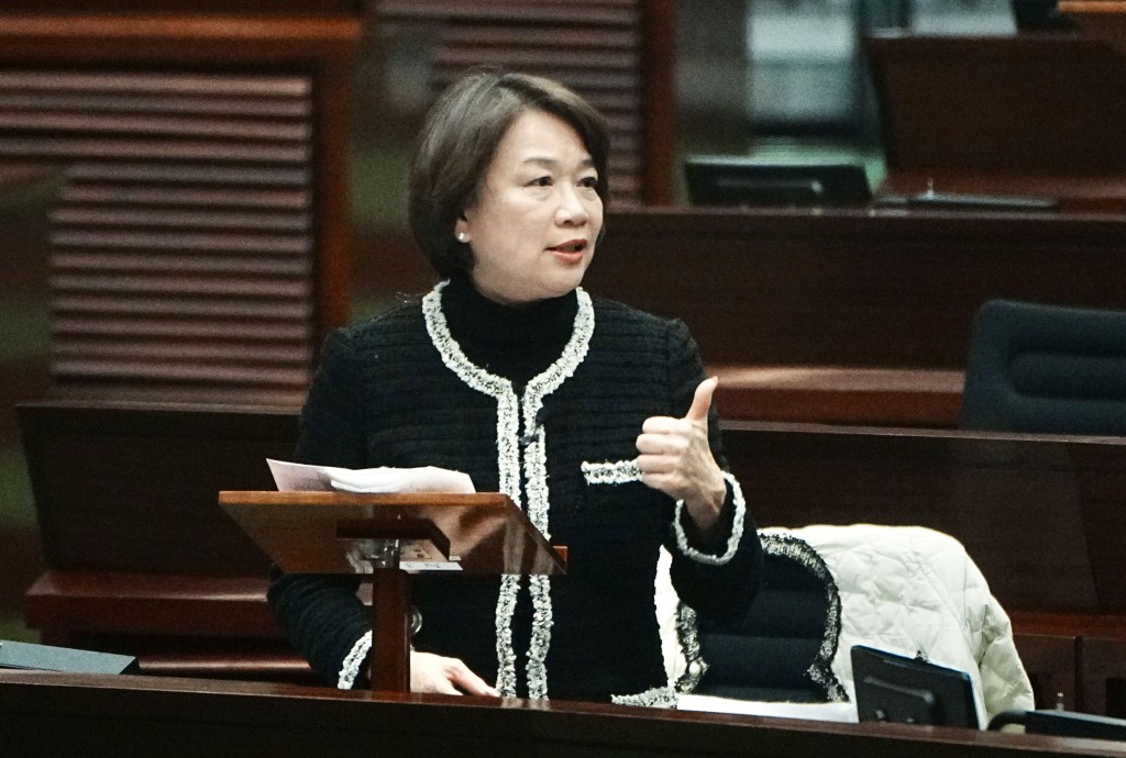 梁美芬認為應研究如何提升自身機制競爭力。資料圖片