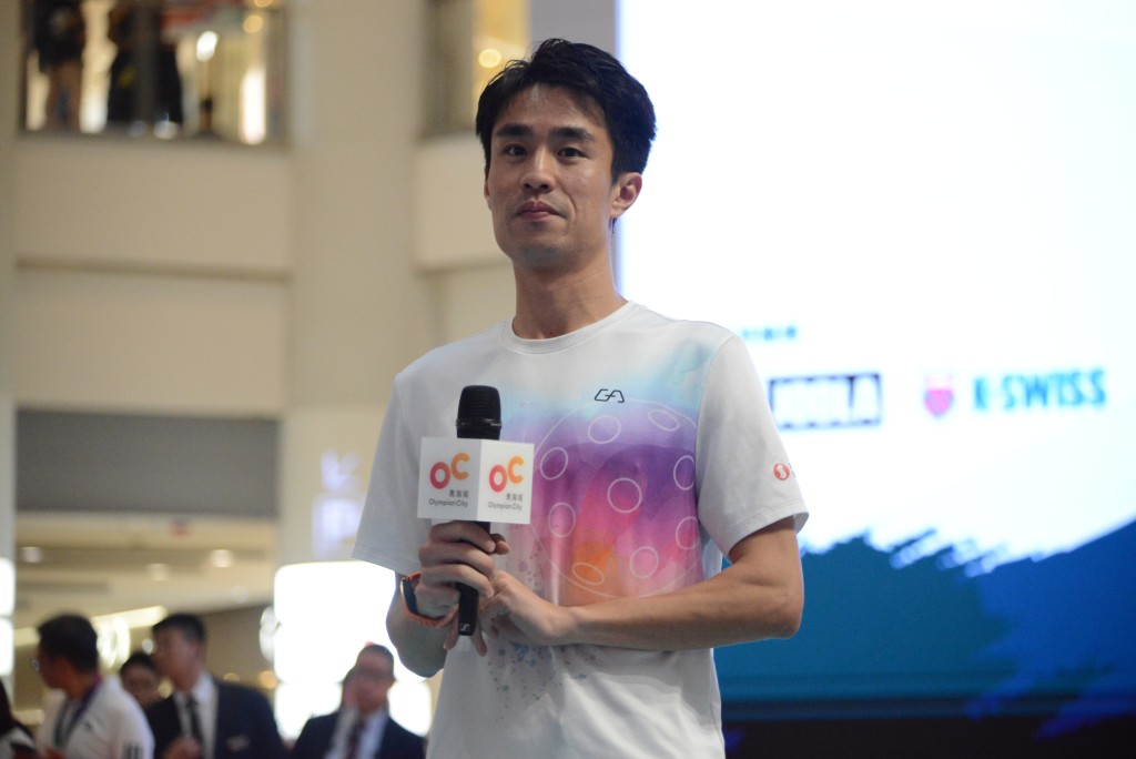 香港匹克球一哥王康杰。杨功煜摄