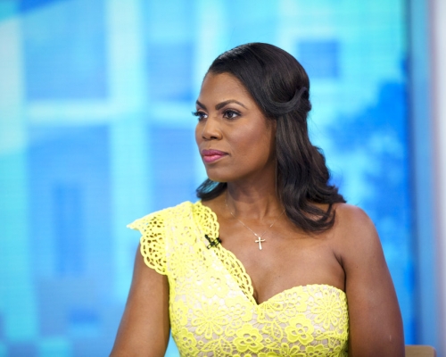 前總統顧問馬尼戈紐曼(Omarosa Manigault Newman)。AP圖片