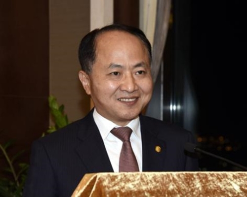 王志民表示中央擁港管治權才有高度自治。中聯辦圖片