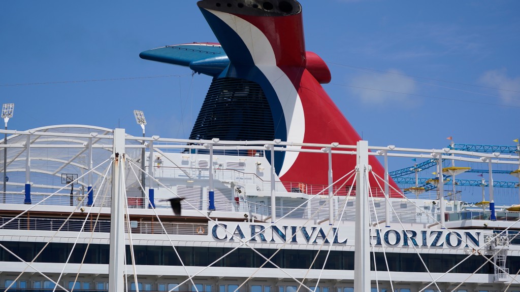 嘉年华地平线号（Carnival Horizon）游轮。 美联社资料图