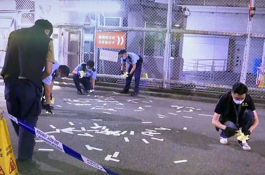 警員到場調查。資料圖片