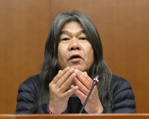 梁國雄不認同「兩害取其輕」策略。資料圖片
