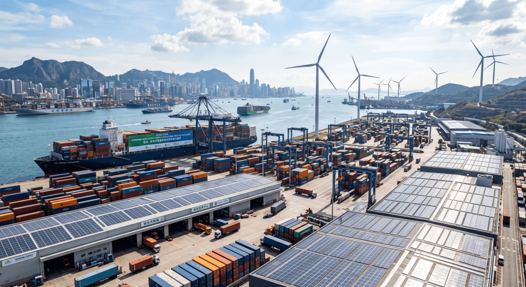 圖為低碳基建構想為藍本,香港大可結合自身的 ESG 專業軟實力,為「一帶一路」沿線提供一站式管理方案,對外輸出這套優質的綠色供應鏈模式。 圖為低碳基建構想為藍本,香港大可結合自身的 ESG 專業軟實力,為「一帶一路」沿線提供一站式管理方案,對外輸出這套優質的綠色供應鏈模式。