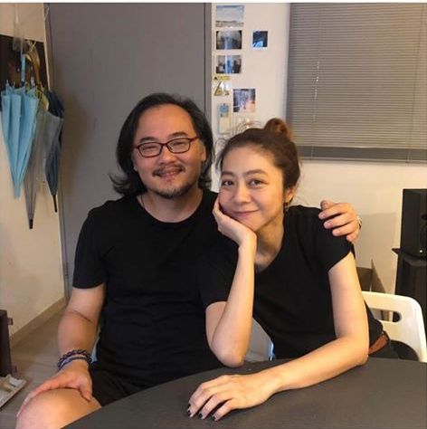 陈绮贞爆出桃色丑闻，前男友钟成虎（左）早前却出言力挺对方。