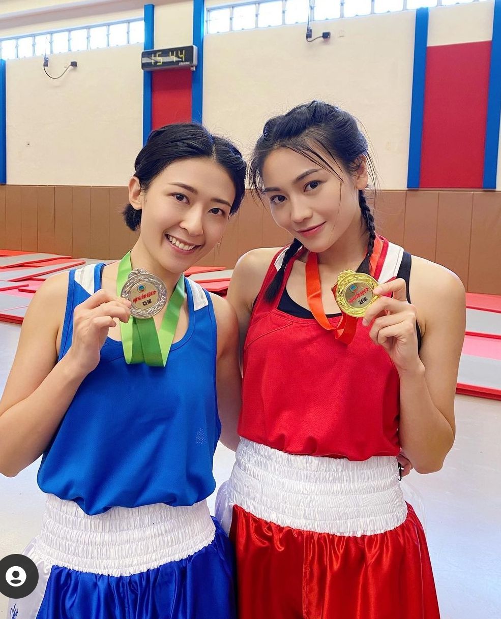 冇打擂台經驗的Carman一啲都唔錫身，最終打低對手李君妍做咗女拳王。