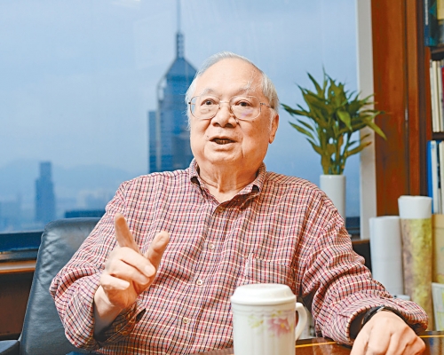 ■合和胡應湘說,未聽聞中央向地產商施壓,又不認為地產商「遊戲規則」已改變。