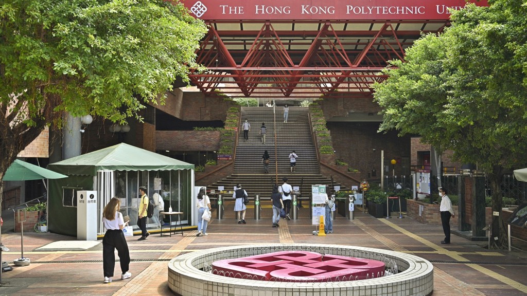 理工大學過去一周共有5名學生及教職員確診或初步確診新冠肺炎。資料圖片