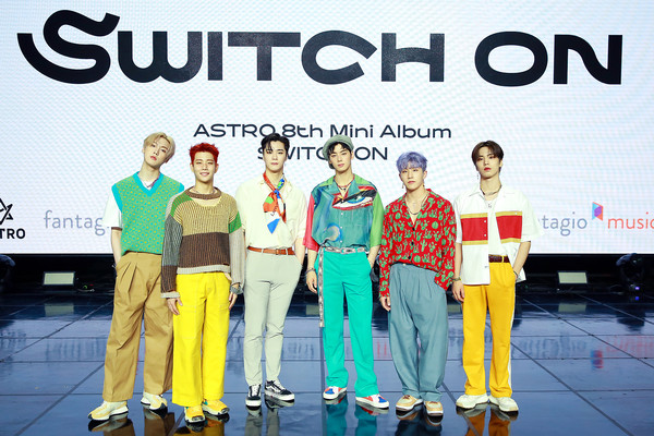 ASTRO近日以新專輯《SWITCH ON》回歸。