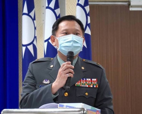 台灣國防部發言人史順文。網圖