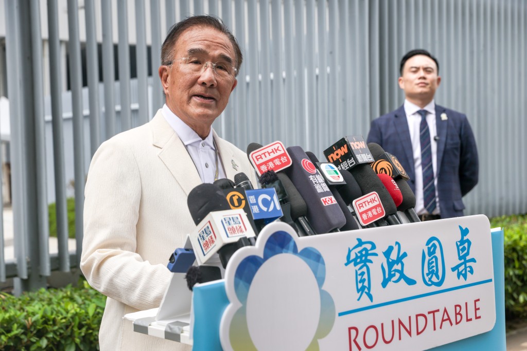 田北辰不尋求連任。何家豪攝 田北辰不尋求連任。何家豪攝