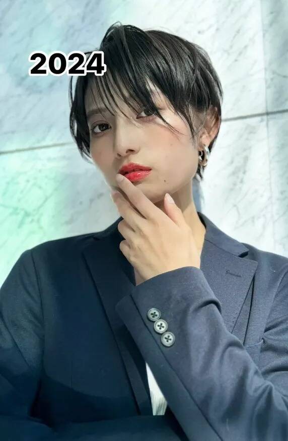 2024年的Nako减肥成功，但是看起来并不如网友说的神似土屋太凤。IG／nakodayon