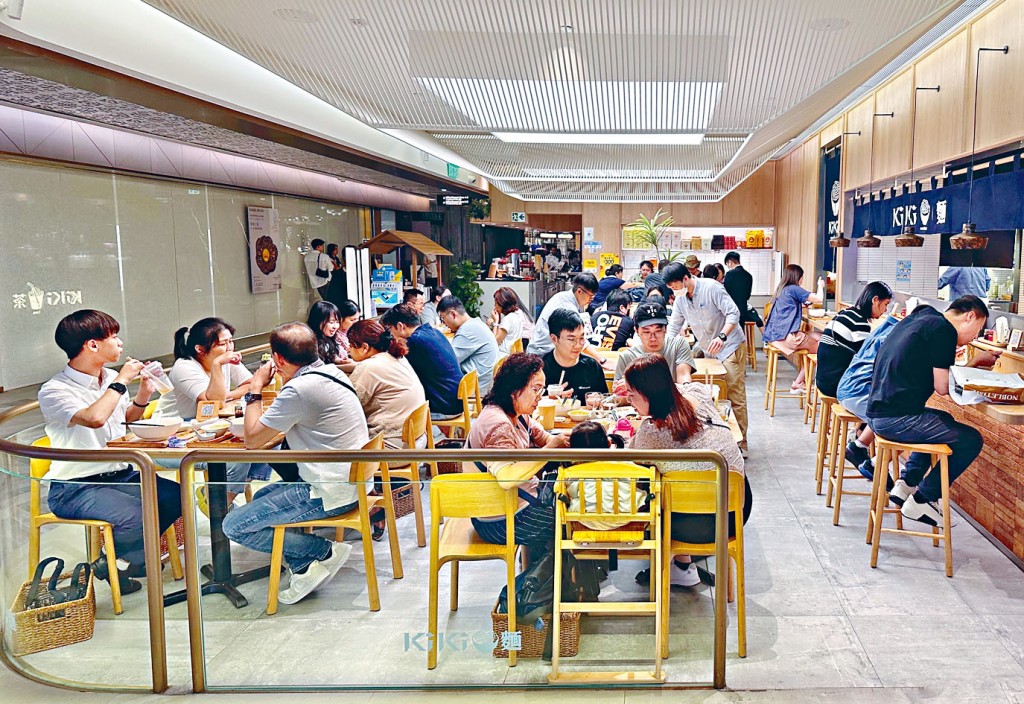 外出用膳及外卖上升1.0%。资料图片