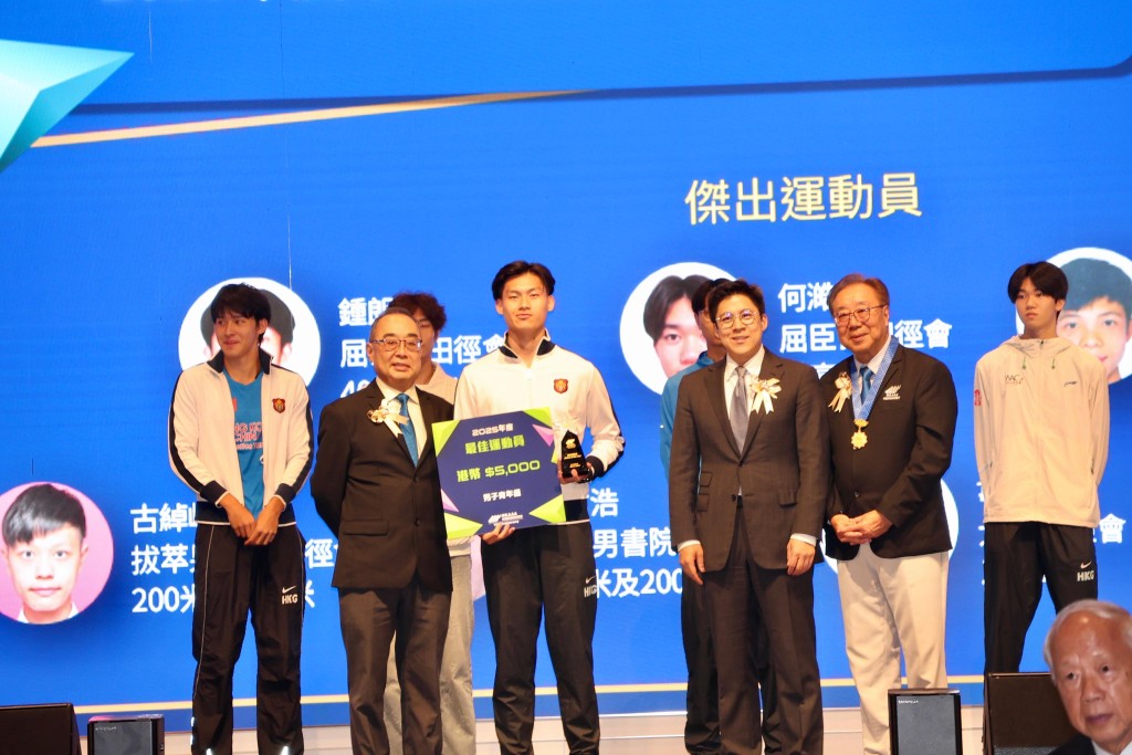 梁靖恒首获田总青年组「星中之星」大奖。徐嘉华摄