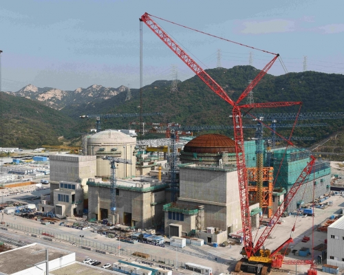 陽江核電廠5、6號機。公司網站圖片