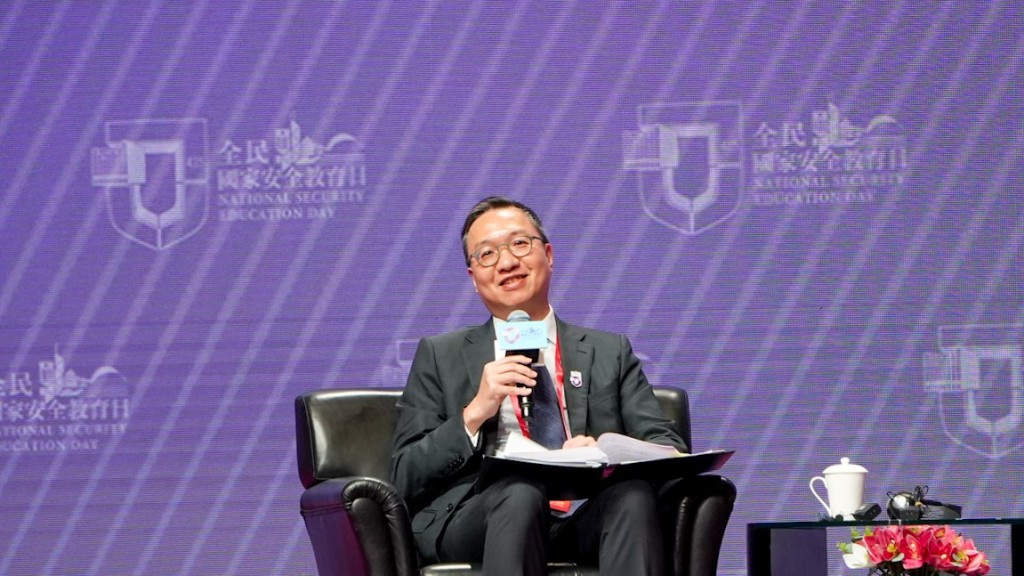林定國：有了國安基本前提 香港可更努力「建久安之勢、成長治之業」。林定國fb
