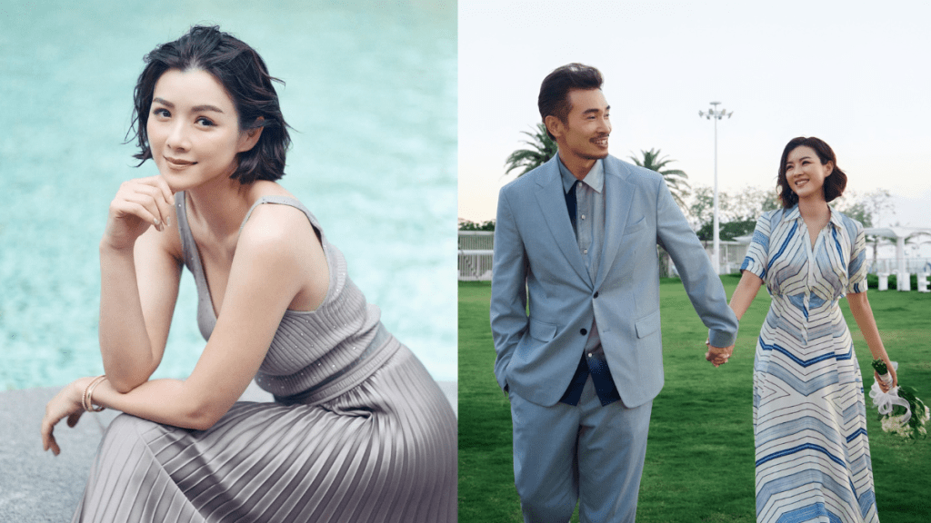 陳茵媺容貌大變裝扮樸素惹爭議：內地都不這麼穿了 為陳豪執行李顯好老婆本色