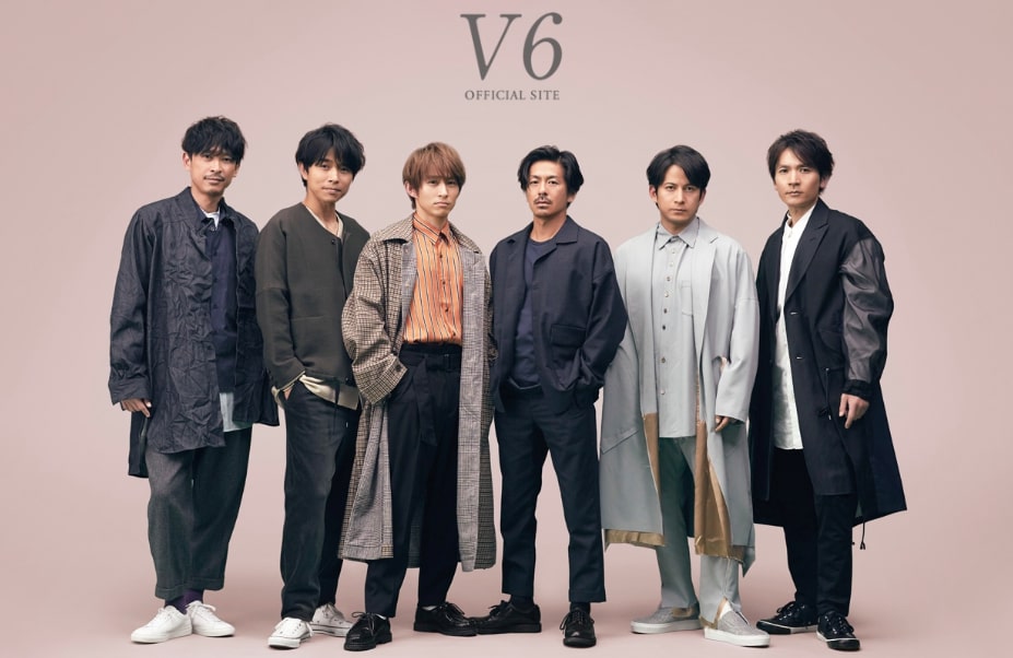 V6在1995年出道，因森田決定離巢，團體將在今年11月解散。