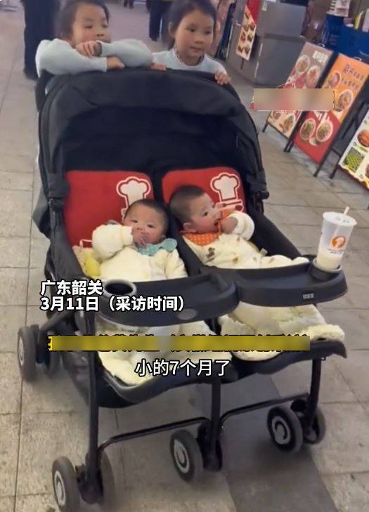 廣東有家庭，連續生了兩對雙胞胎成為佳話。AHTV