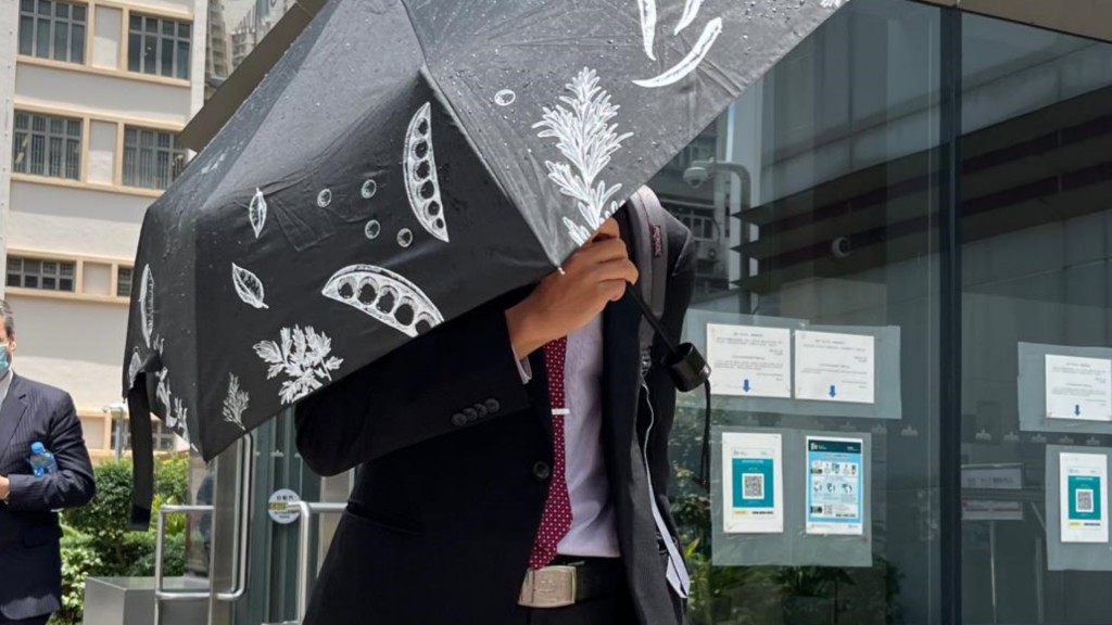 被告曾廸民。陳曉欣攝