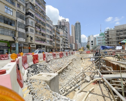 港鐵沙中線工程被揭發沉降超標。