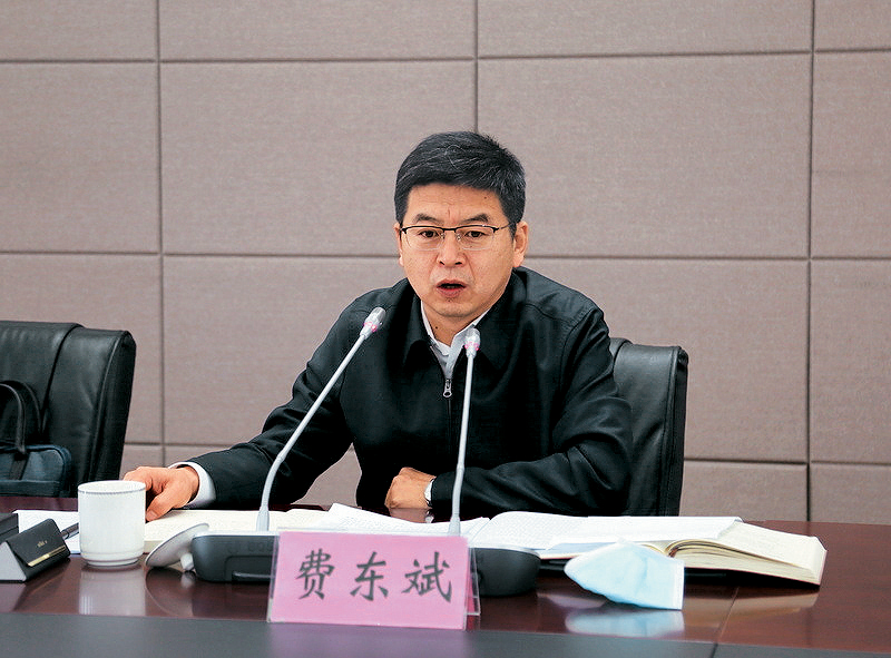 中國鐵路局原局長費東斌。