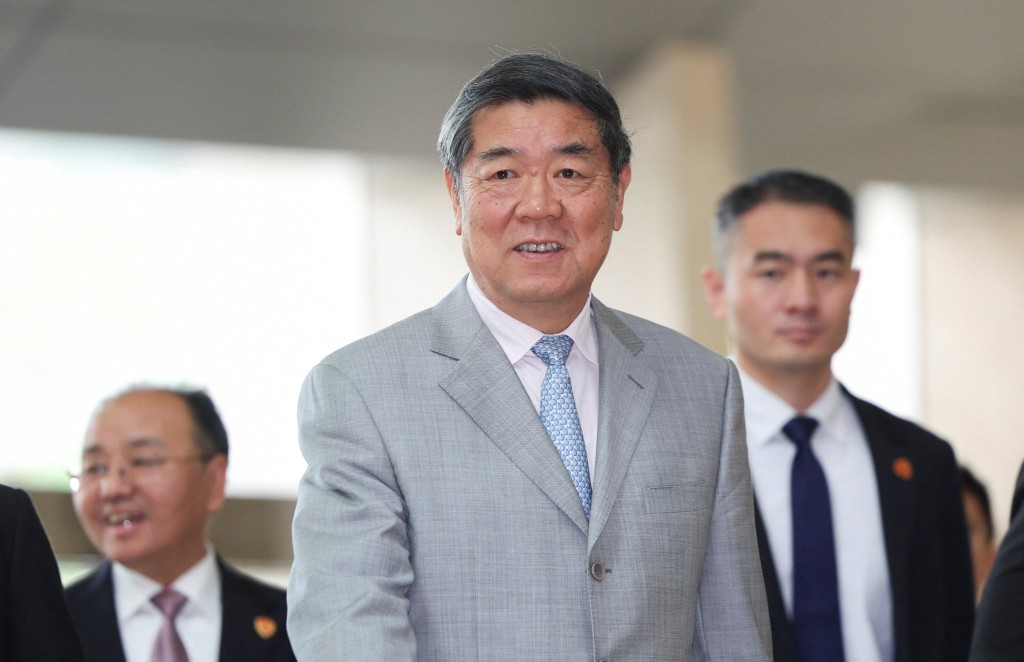 何立峰率團到大馬吉隆坡與美國代表商討貿易問題。路透社