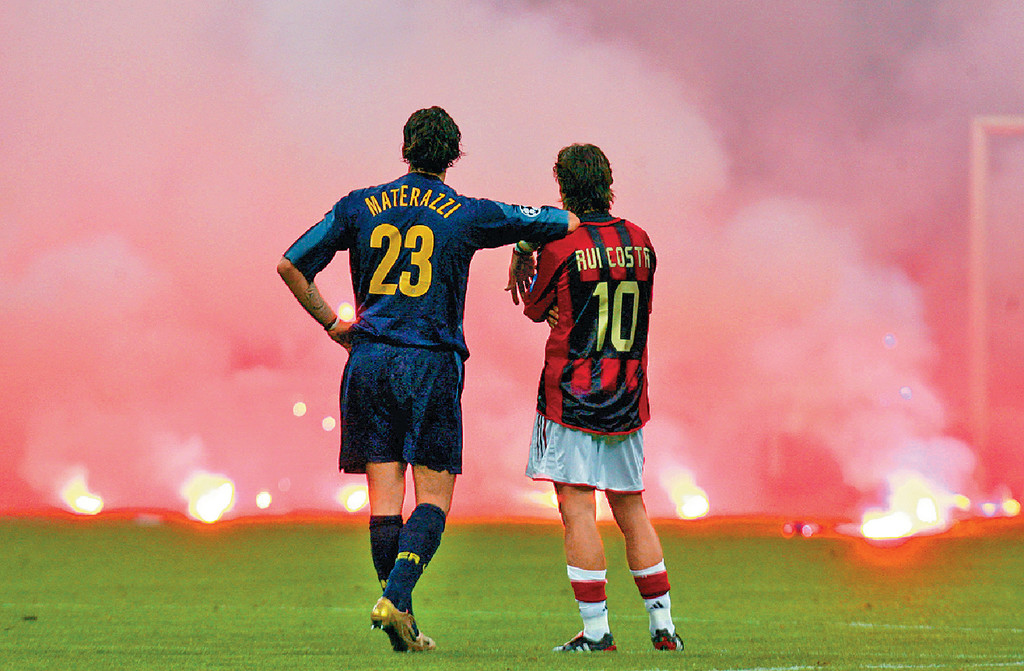 ■2005年欧联8强的米兰双雄「烽火会」，将于今晚载誉归来。