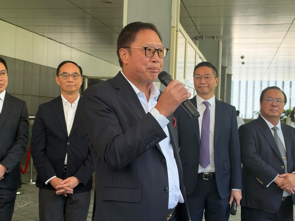 香港鐘表業總會主席林文華。 香港鐘表業總會主席林文華。
