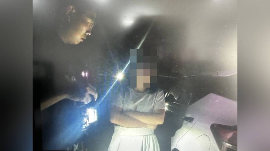 香港韓姓婦人因言語不通，在台灣情緒崩潰踎馬路爆喊。當地警方