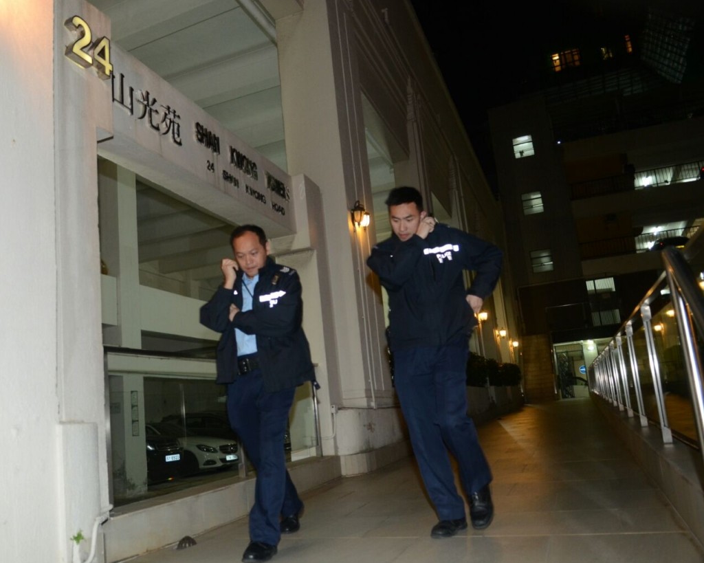 警方到場調查。