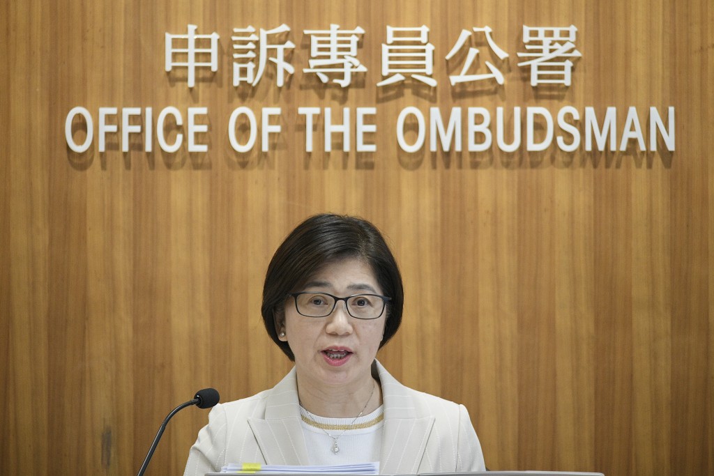 赵慧贤公布调查结果指3个部门不清楚掌握其他部门的执管权限。陈浩元摄