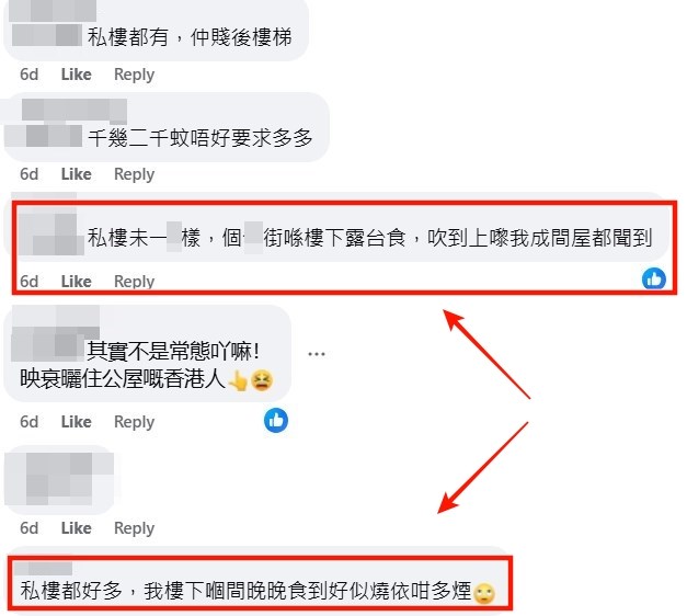资料来源：facebook群组“公屋讨论区”