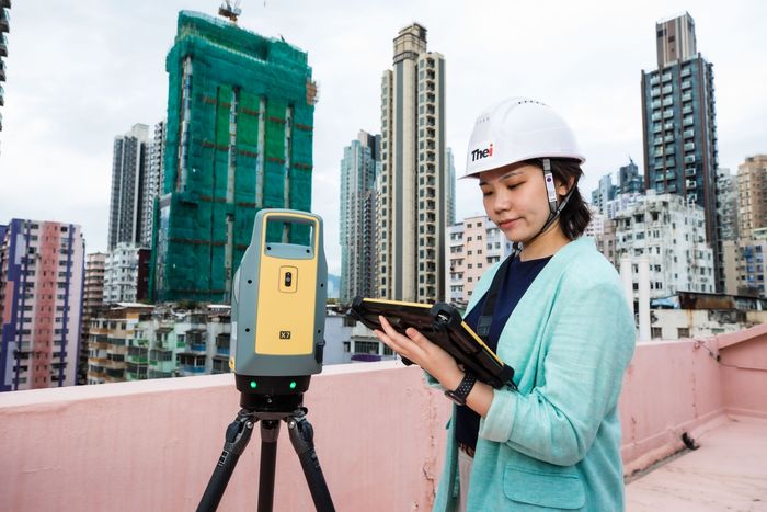 Sophie撰寫的畢業論文正正探討如何運用創新科技「Scan-to-BIM」技術，為一幢位於九龍土瓜灣的舊樓進行測量工作。