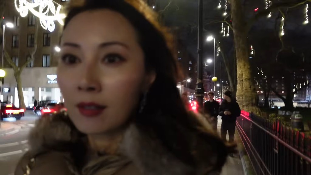 袁嘉敏參加「富豪派對」,最初表現雀躍。 袁嘉敏參加「富豪派對」,最初表現雀躍。