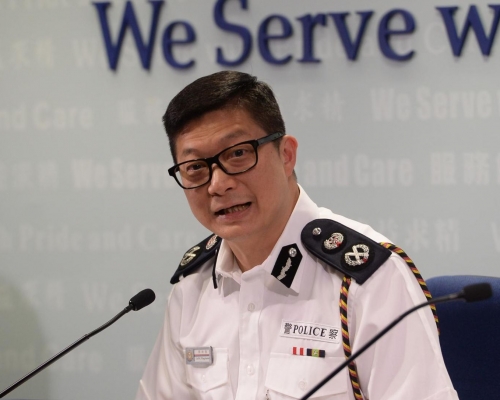 警務處副處長鄧炳強。資料圖片