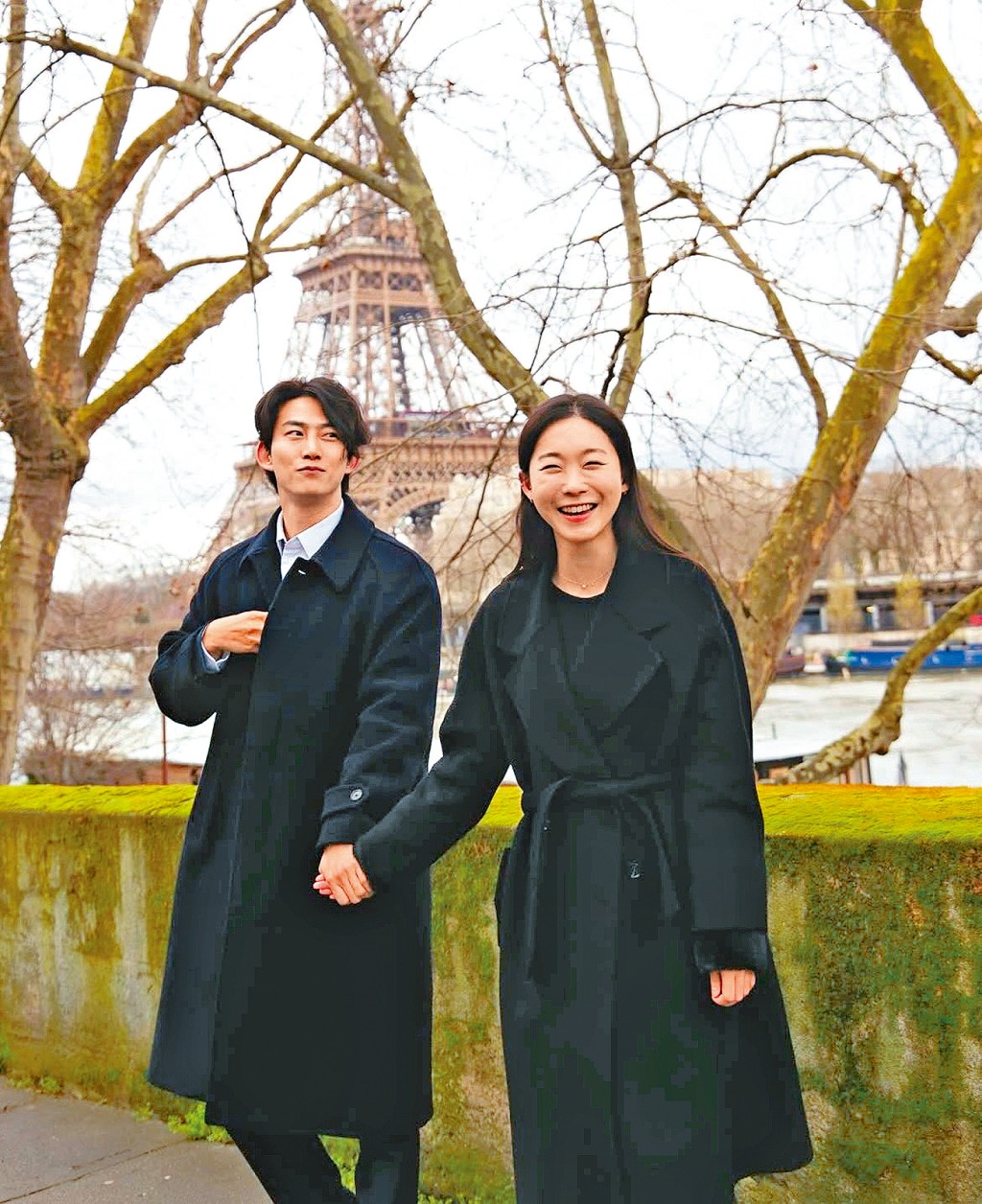 玉澤演拍拖5年的圈外女友，意外遭攝影師公開樣貌。
