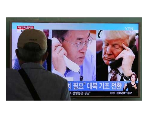 北韓第六次核試的爆炸威力較預期高。AP